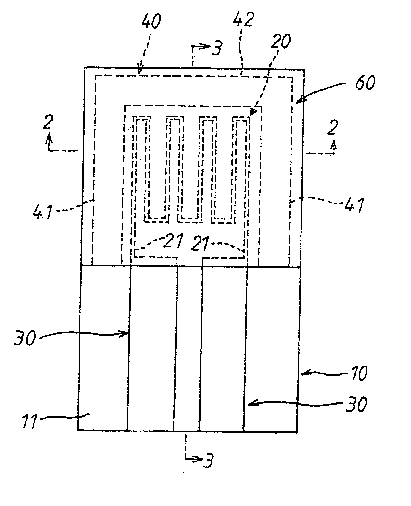 Platinum resistor temperature sensor