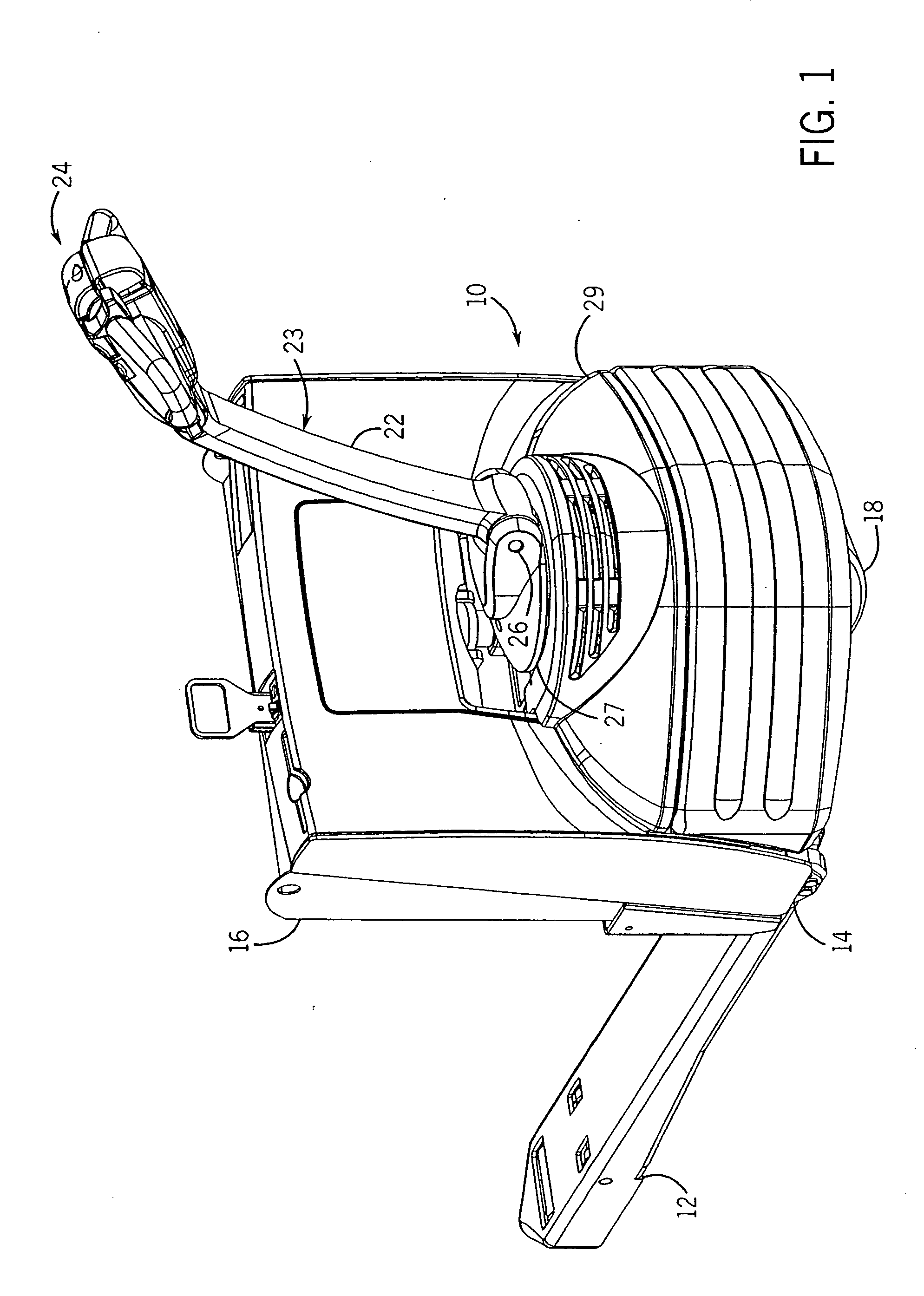 Pallet truck tiller arm with angular speed mode adjustment and acceleration control