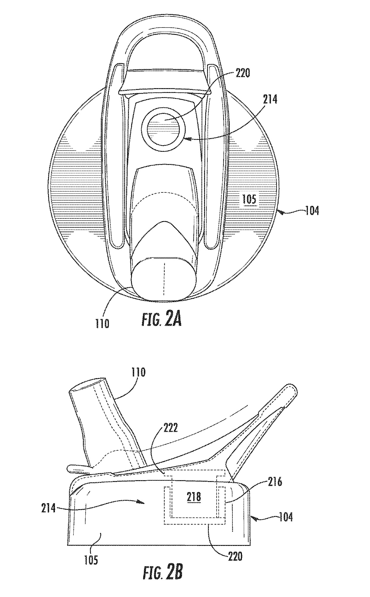 Refillable design for a closed water bottle