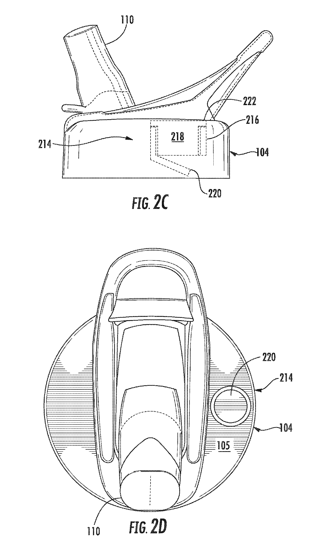 Refillable design for a closed water bottle