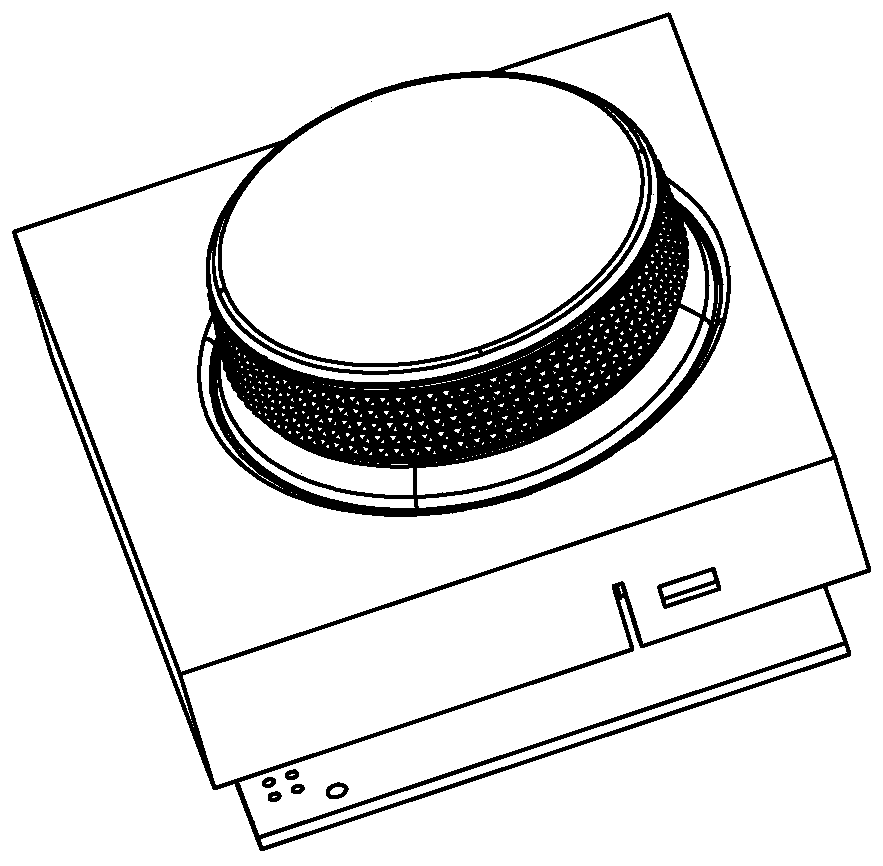 Light guide body and vehicle knob structure with same