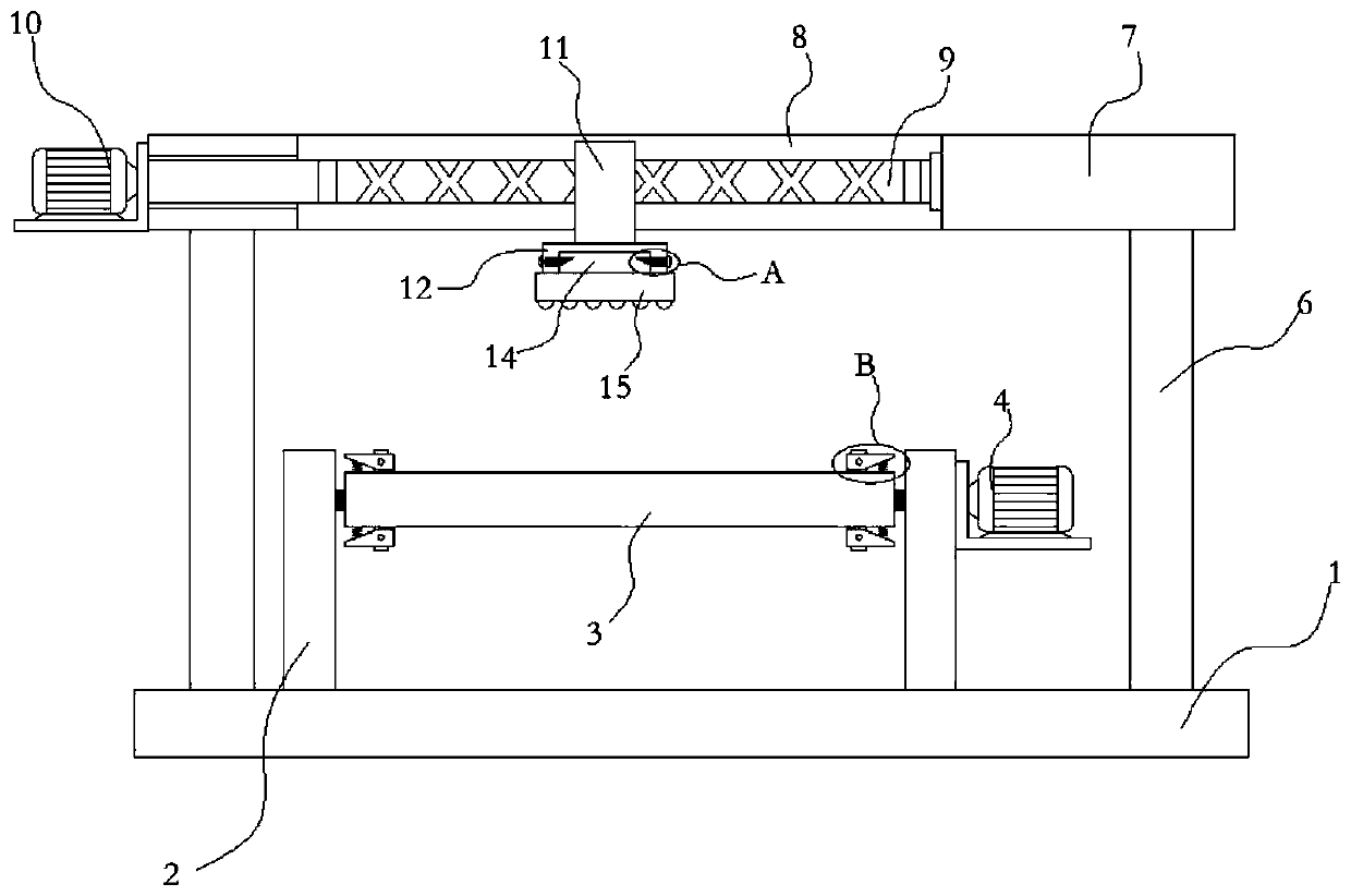 Flexible circuit board quick detection device applied to research and development of precision mechanical and electrical products