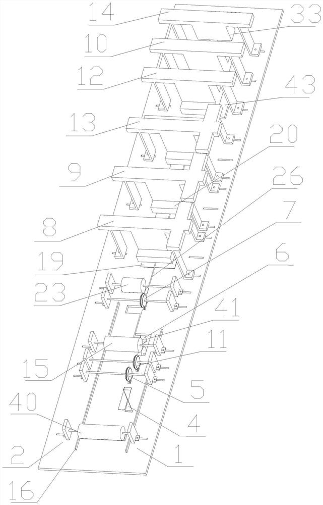 A kind of production device and production method for noodle bag