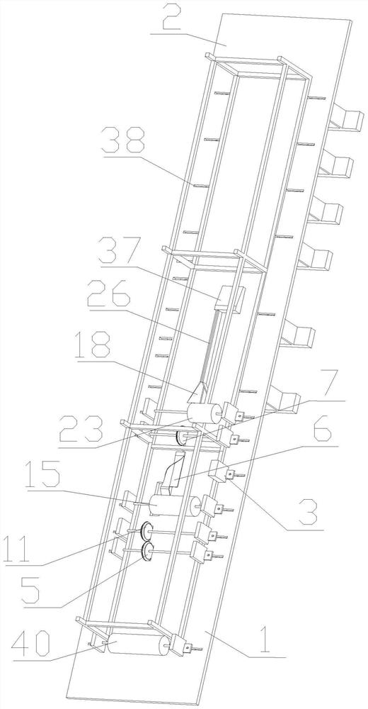 A kind of production device and production method for noodle bag