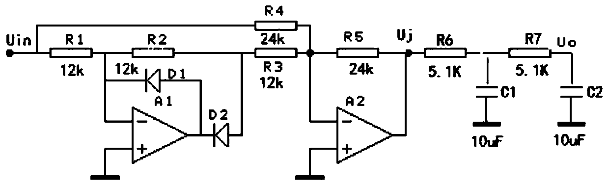 Rubidium atomic clock working state detection signal measuring device