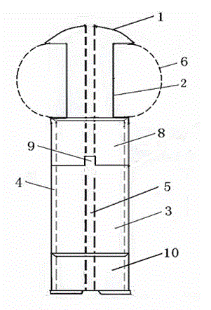 Support device for treating ONFH (osteonecrosis of femeral head)