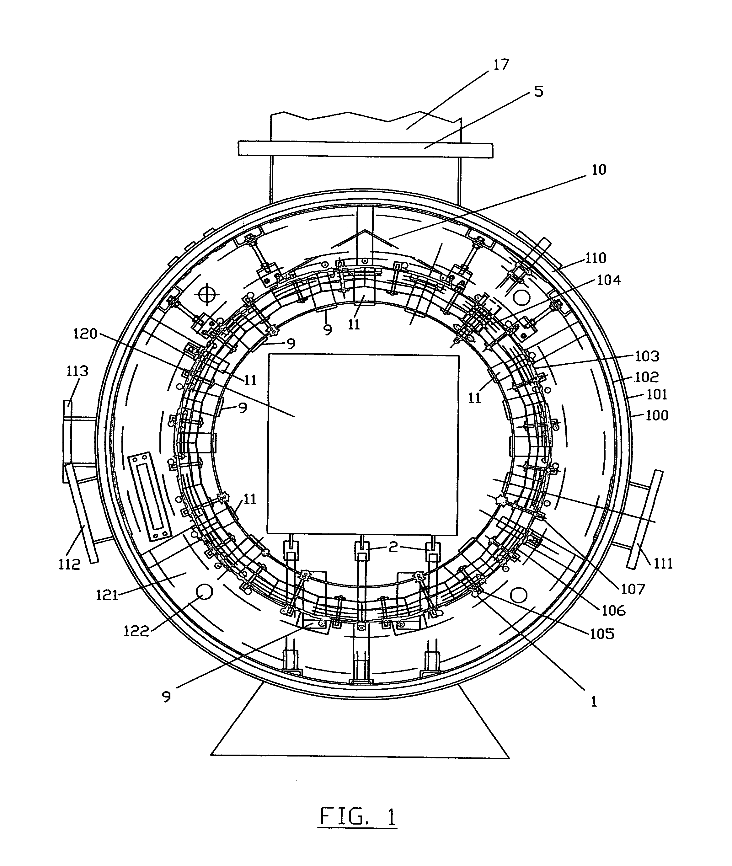 Versatile high velocity integral vacuum furnace