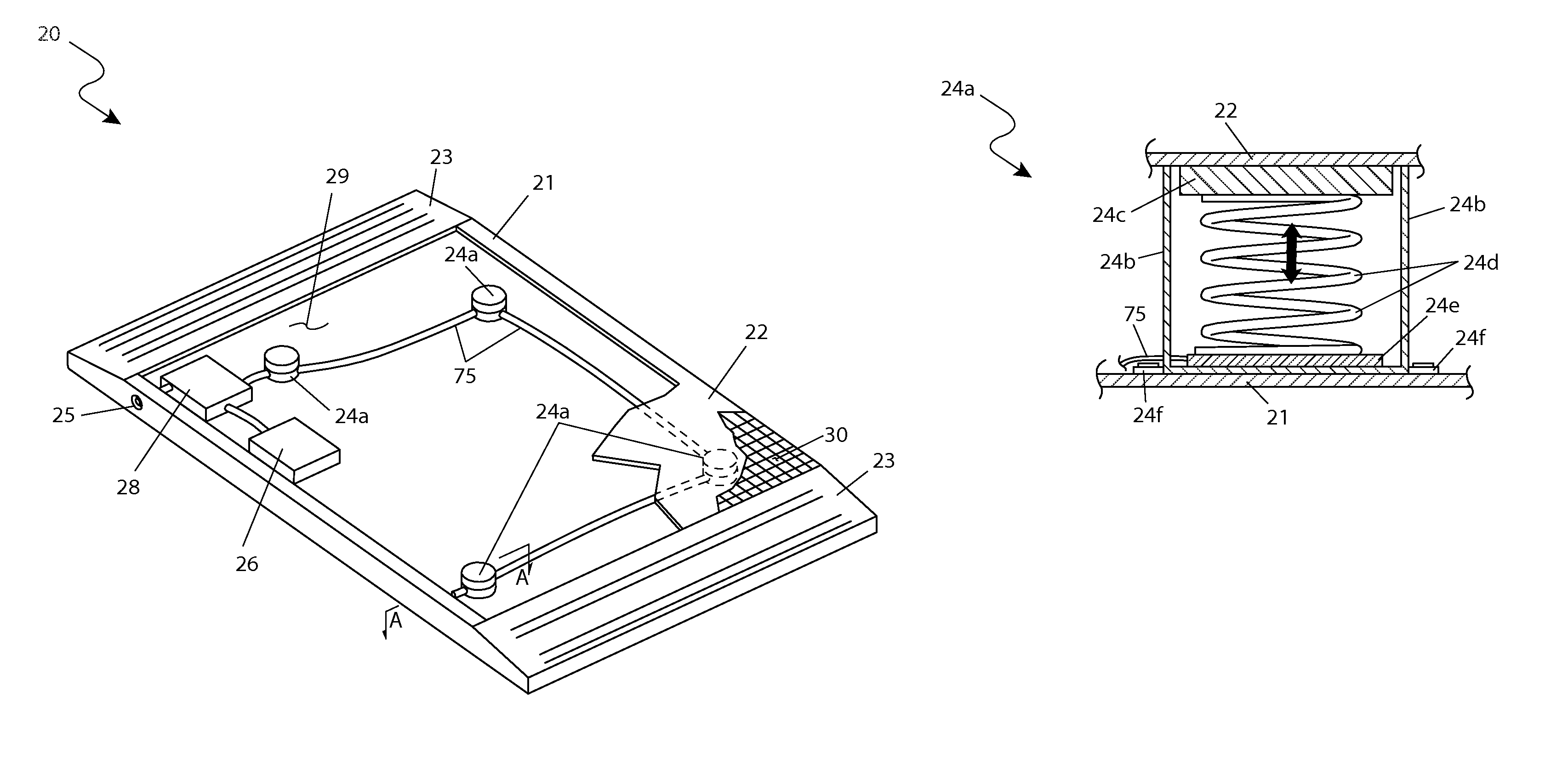 Weight scale with remote readout