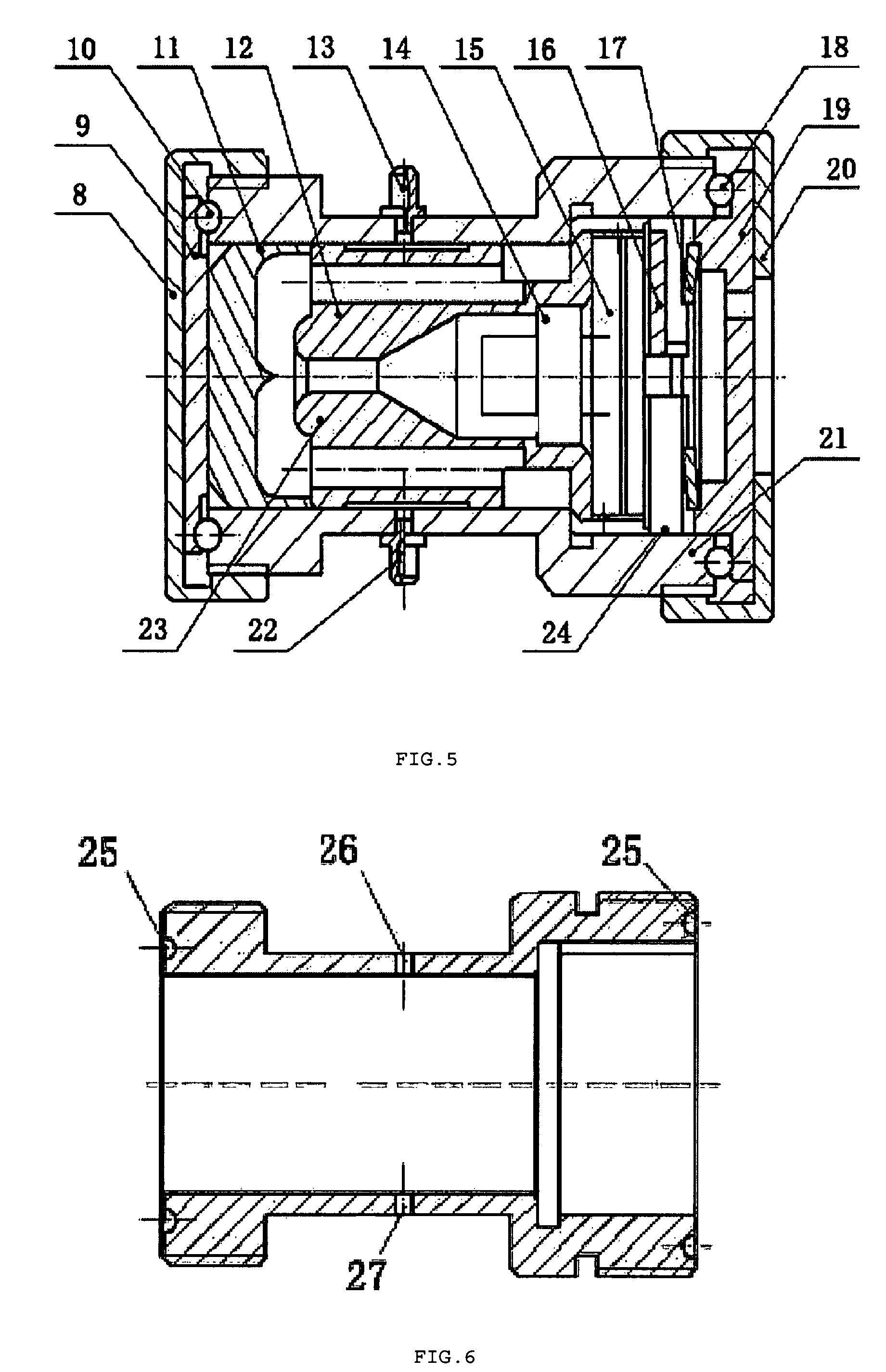 Gas pendulum inertial sensor