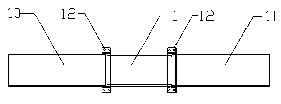 Experimental device for determination of periodic heat transfer coefficients