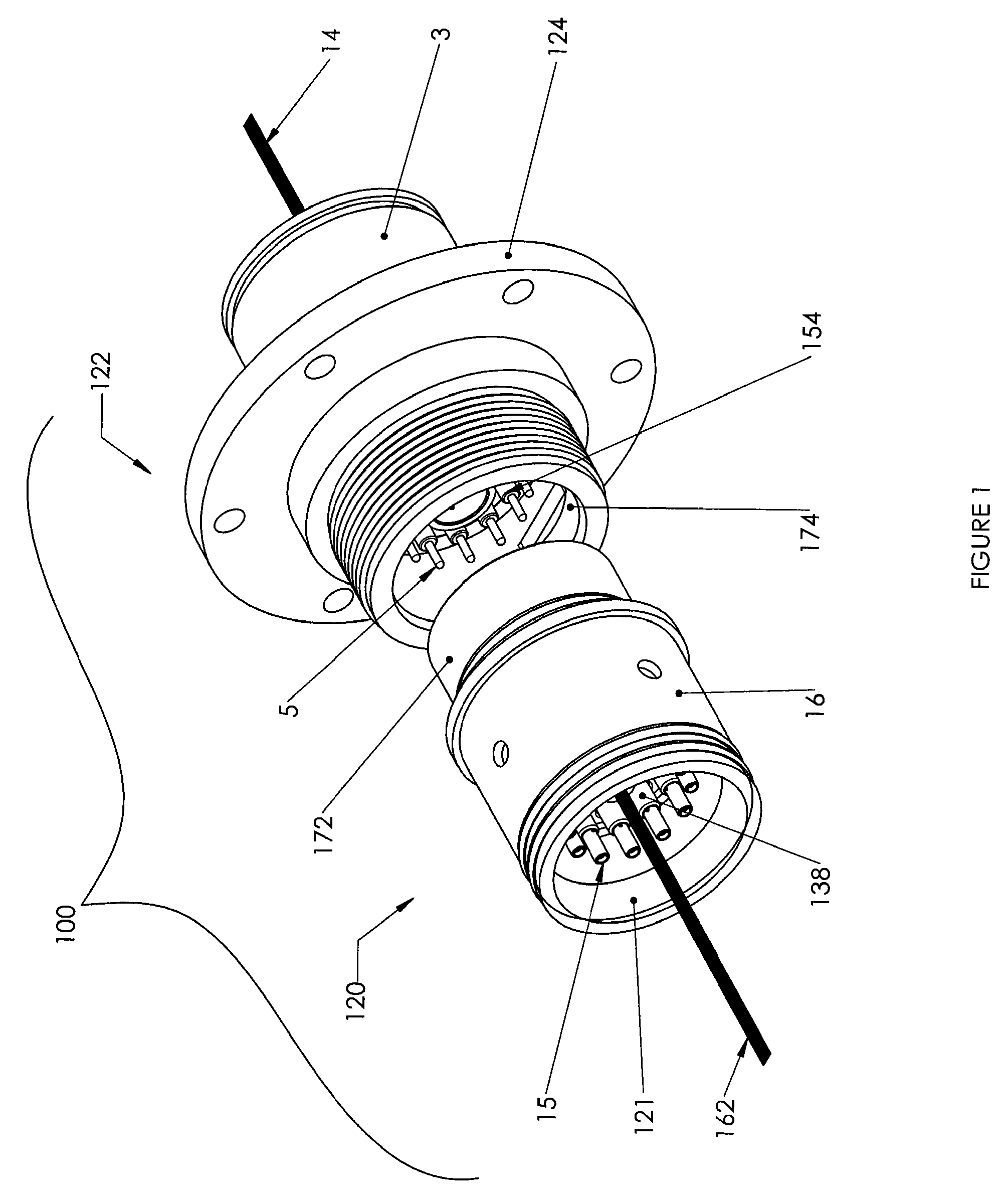 Dry mate connector