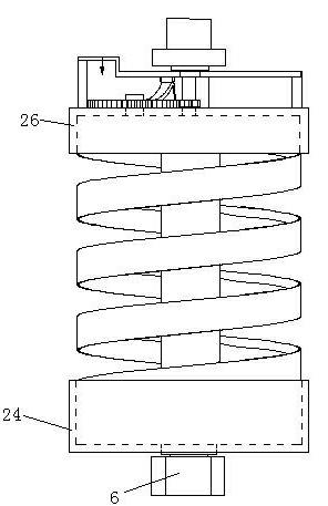 Spiral insect catching machine