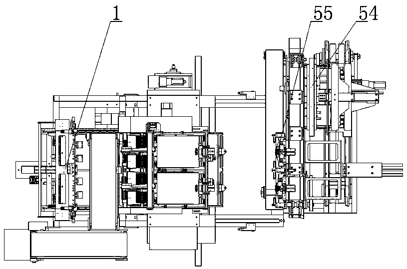 Roller feeding bagging machine