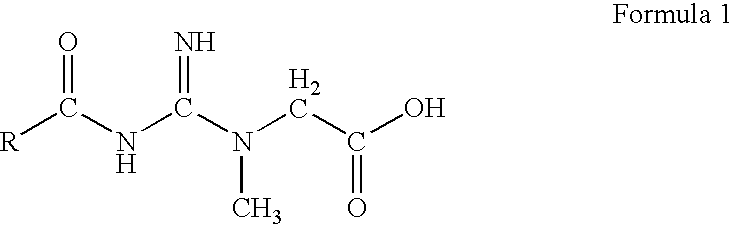 Creatine-fatty acids