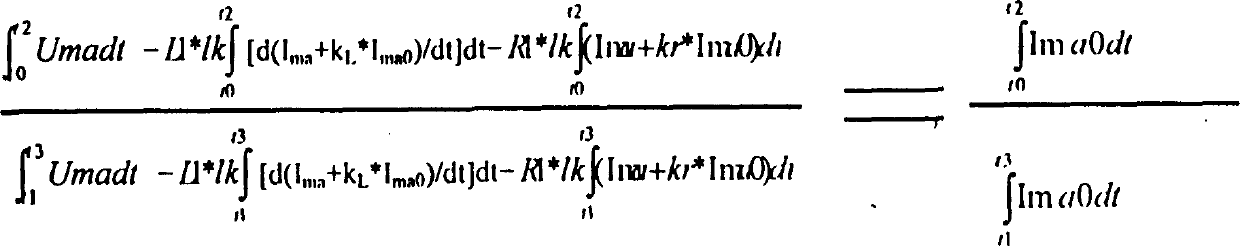 Measuring method of power transmission line failure distance