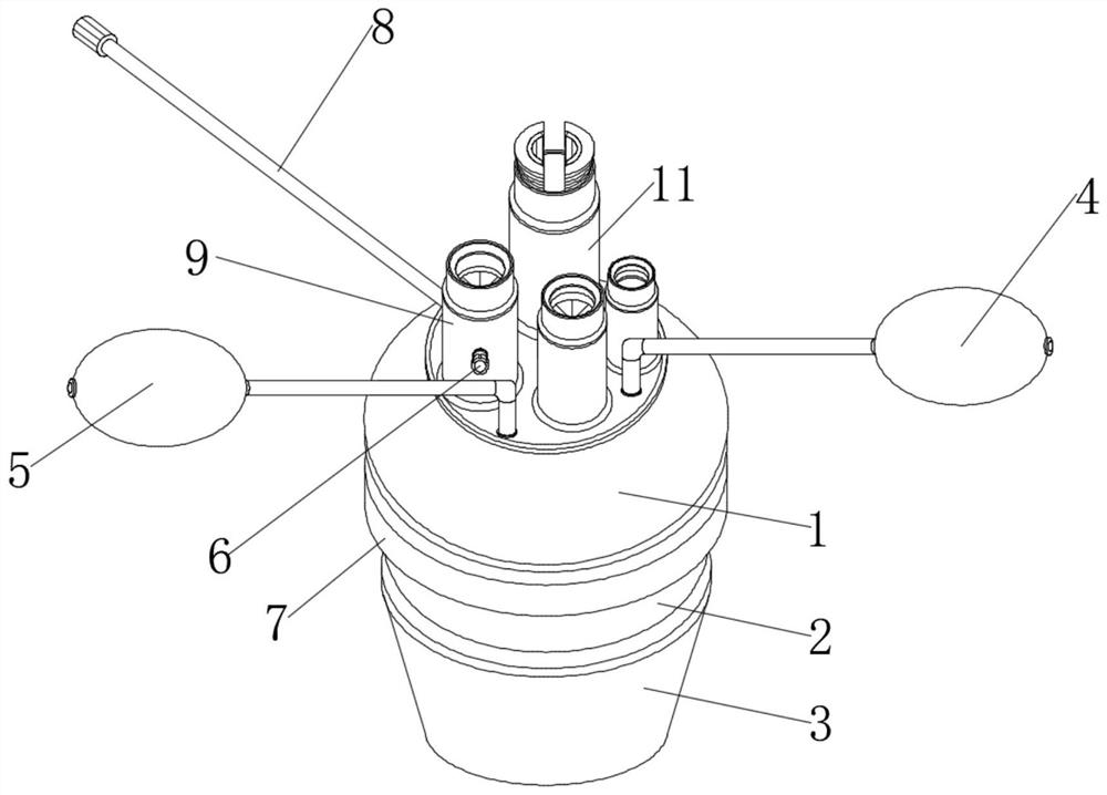 Single-hole multi-channel approach equipment and method for endoscopic surgery