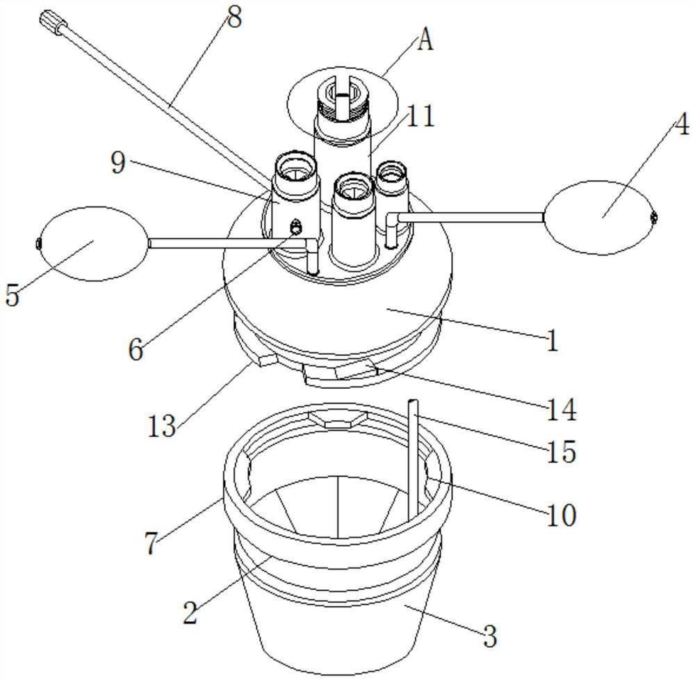 Single-hole multi-channel approach equipment and method for endoscopic surgery