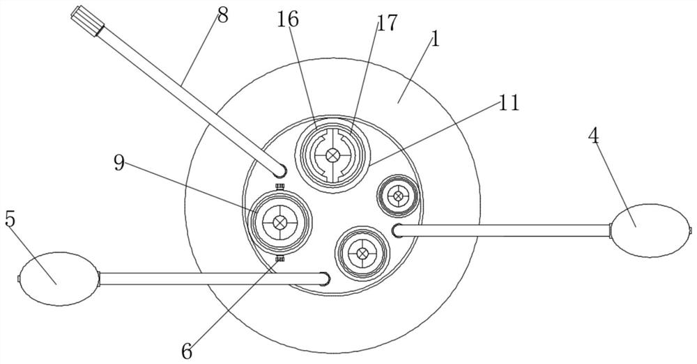 Single-hole multi-channel approach equipment and method for endoscopic surgery