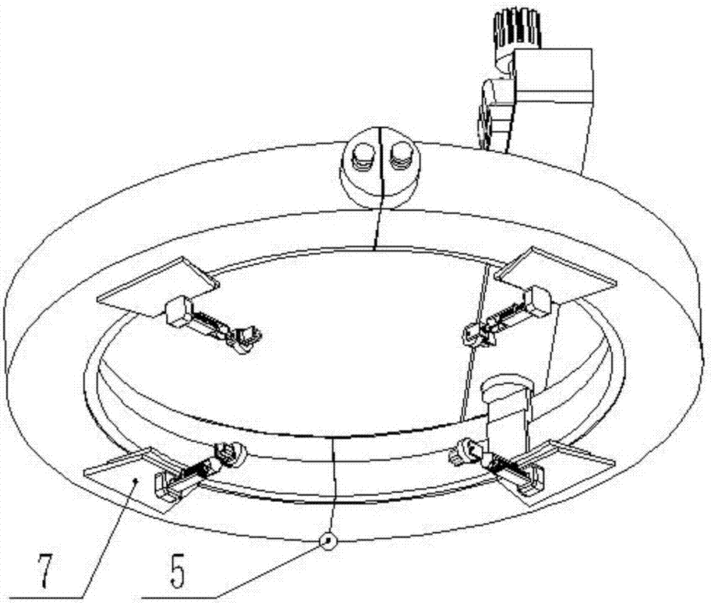 A telegraph pole nest removing apparatus