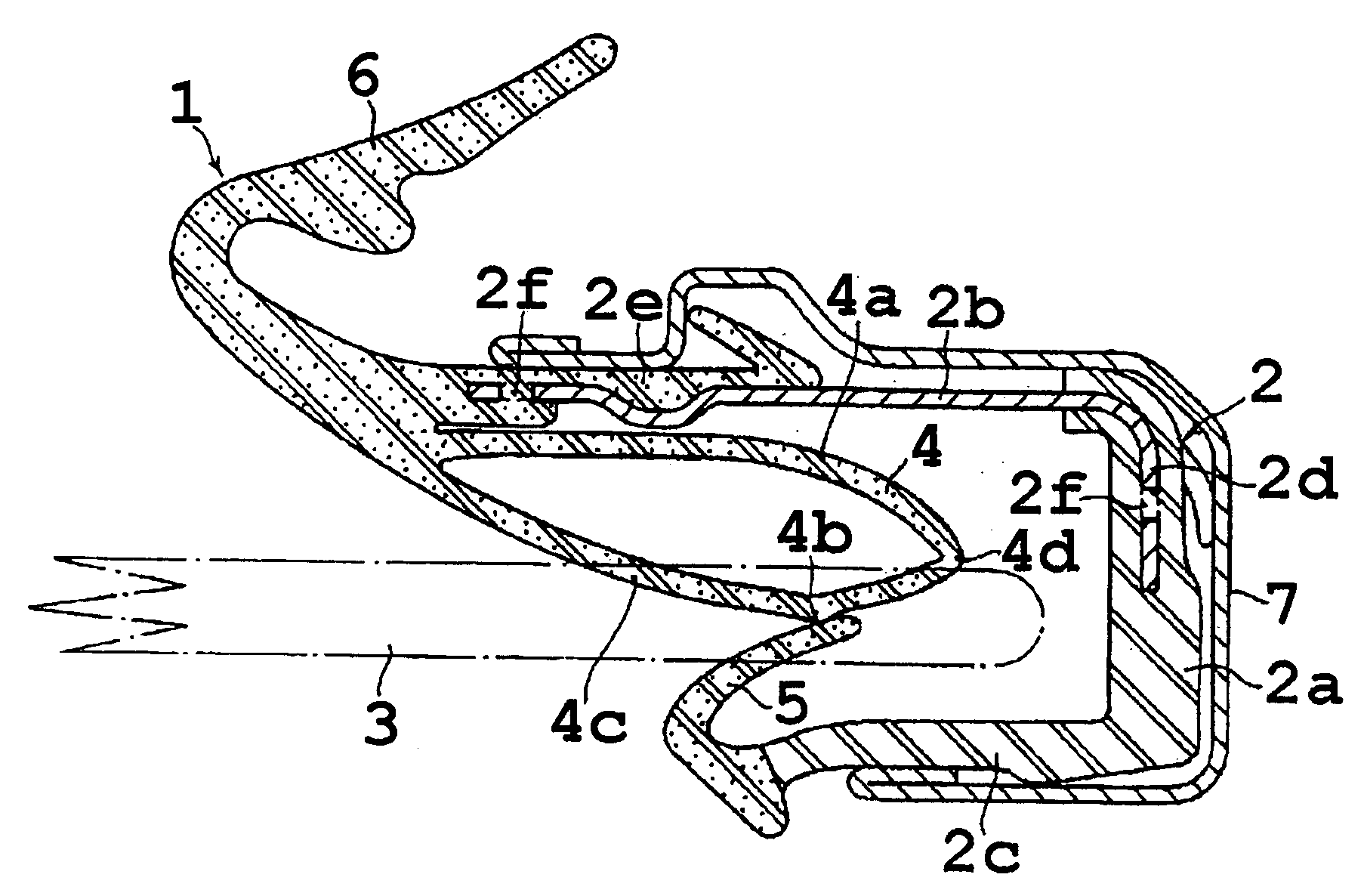 Glass run structure for vehicle