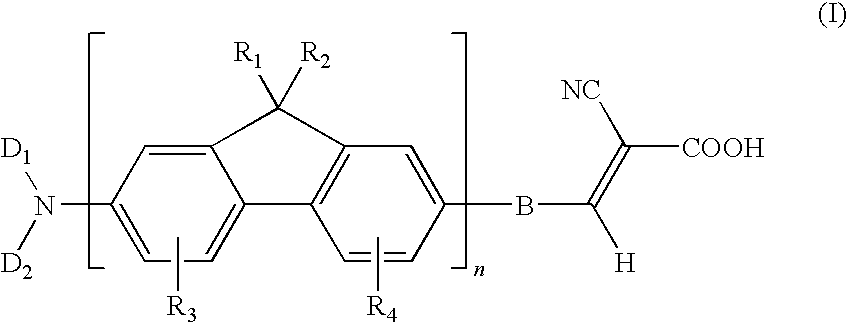 Dye compound and photoelectric component using the same