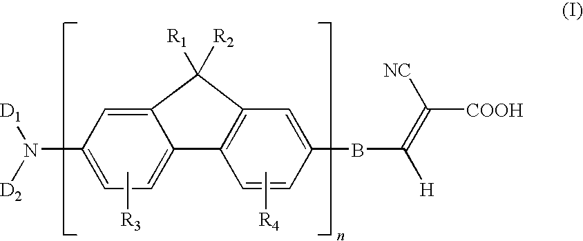 Dye compound and photoelectric component using the same