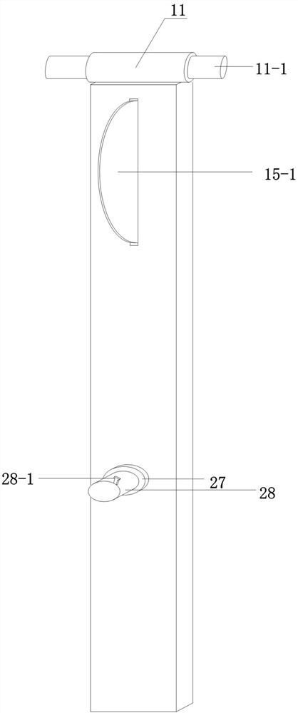 Wire peeling device based on power system cable construction, and construction method thereof