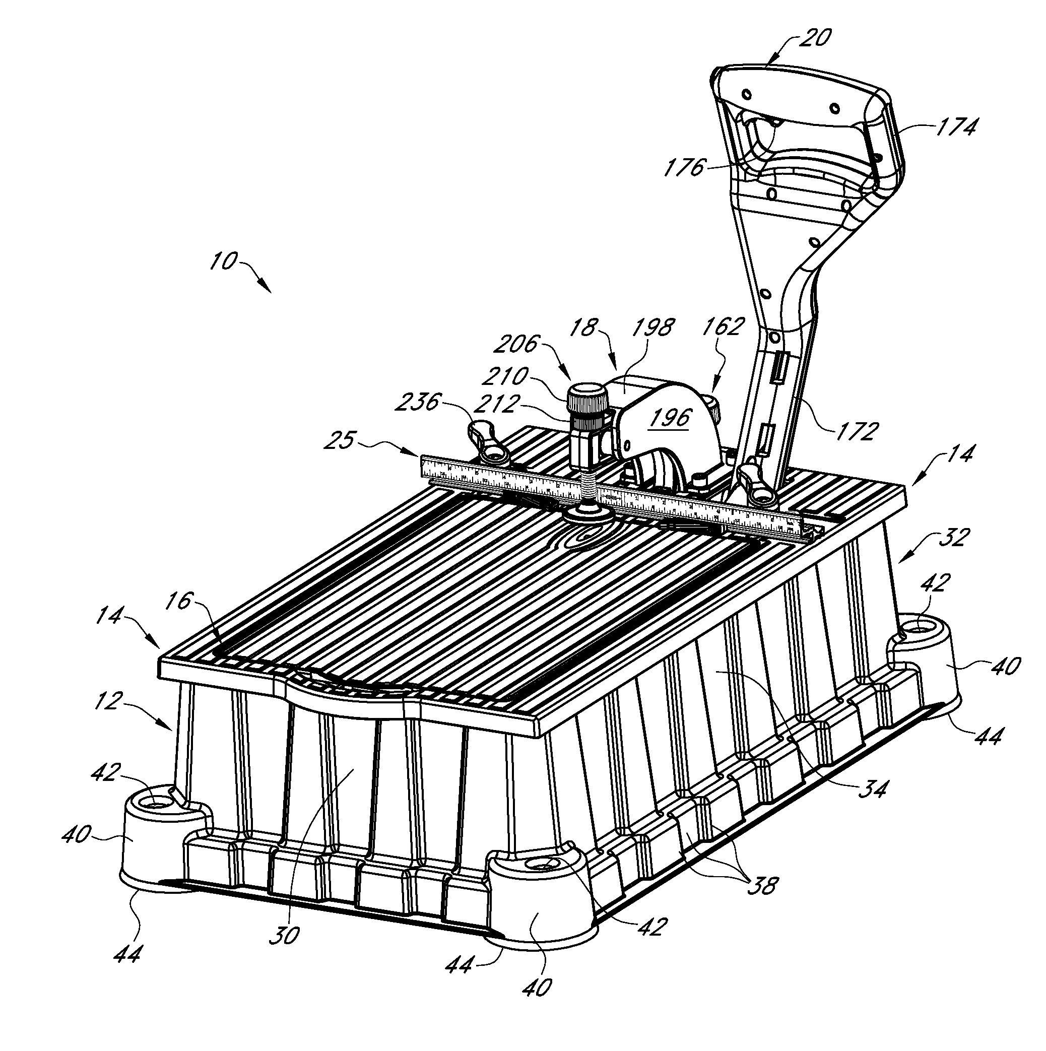 Cam lock fence system and method of use