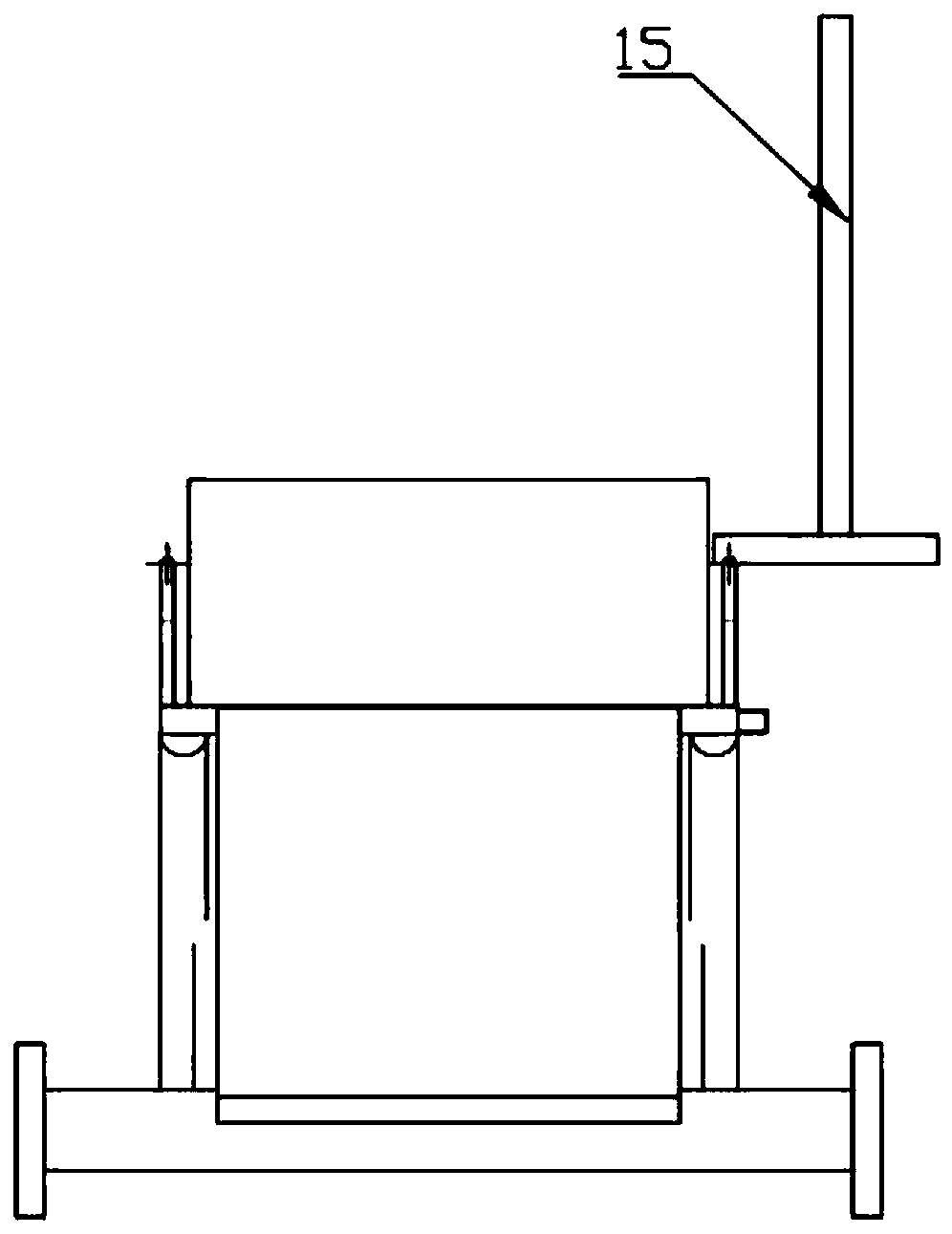 Household nursing transfer bed