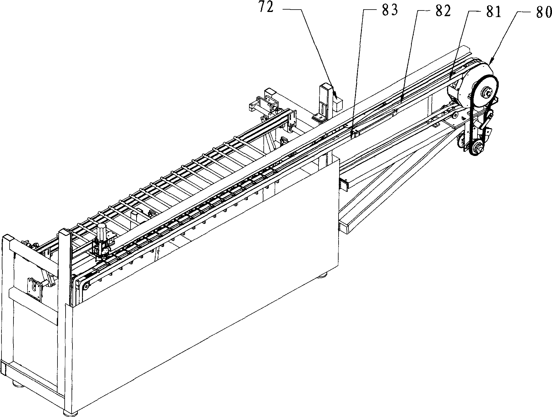 Method and device for fully automatically producing bed core