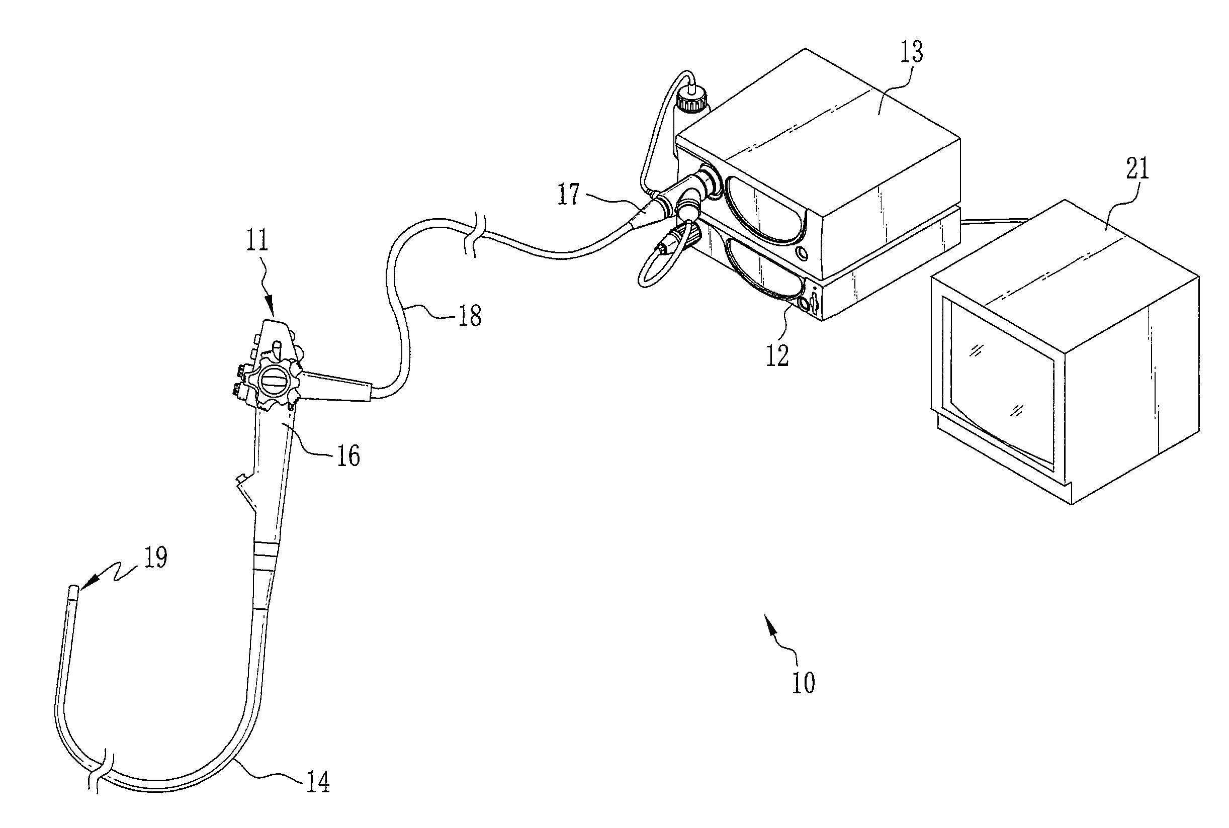 Electronic endoscope system