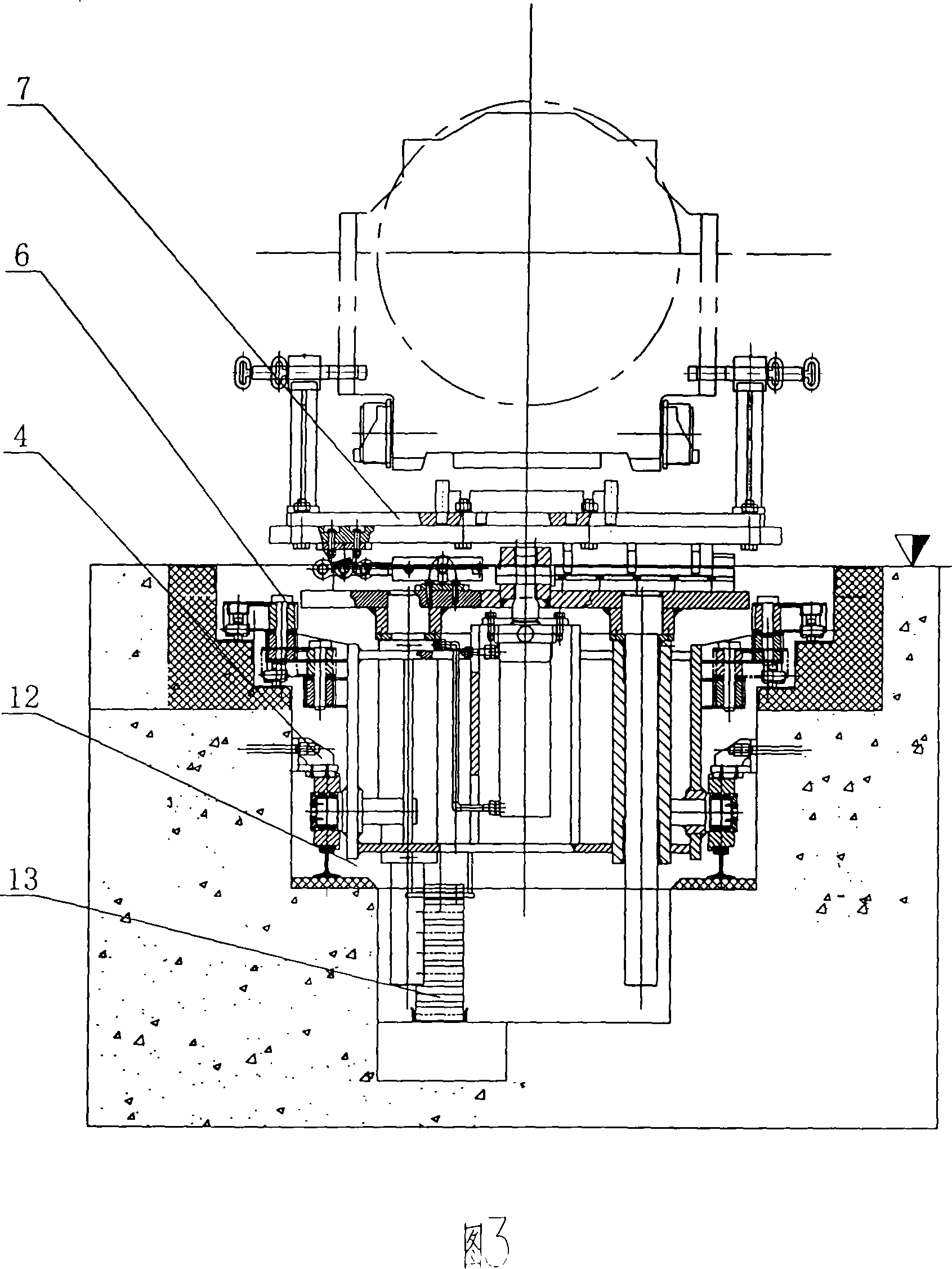 Machine for reassembling bearing seat of supporting roller with positioning function, rotational carrying roller, and servo actuated cover board