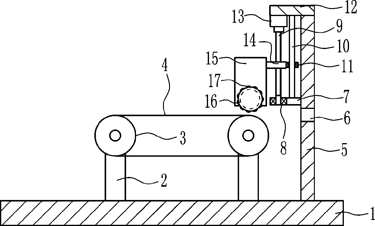 A metal copper skin production, transmission, positioning, truncation and marking equipment