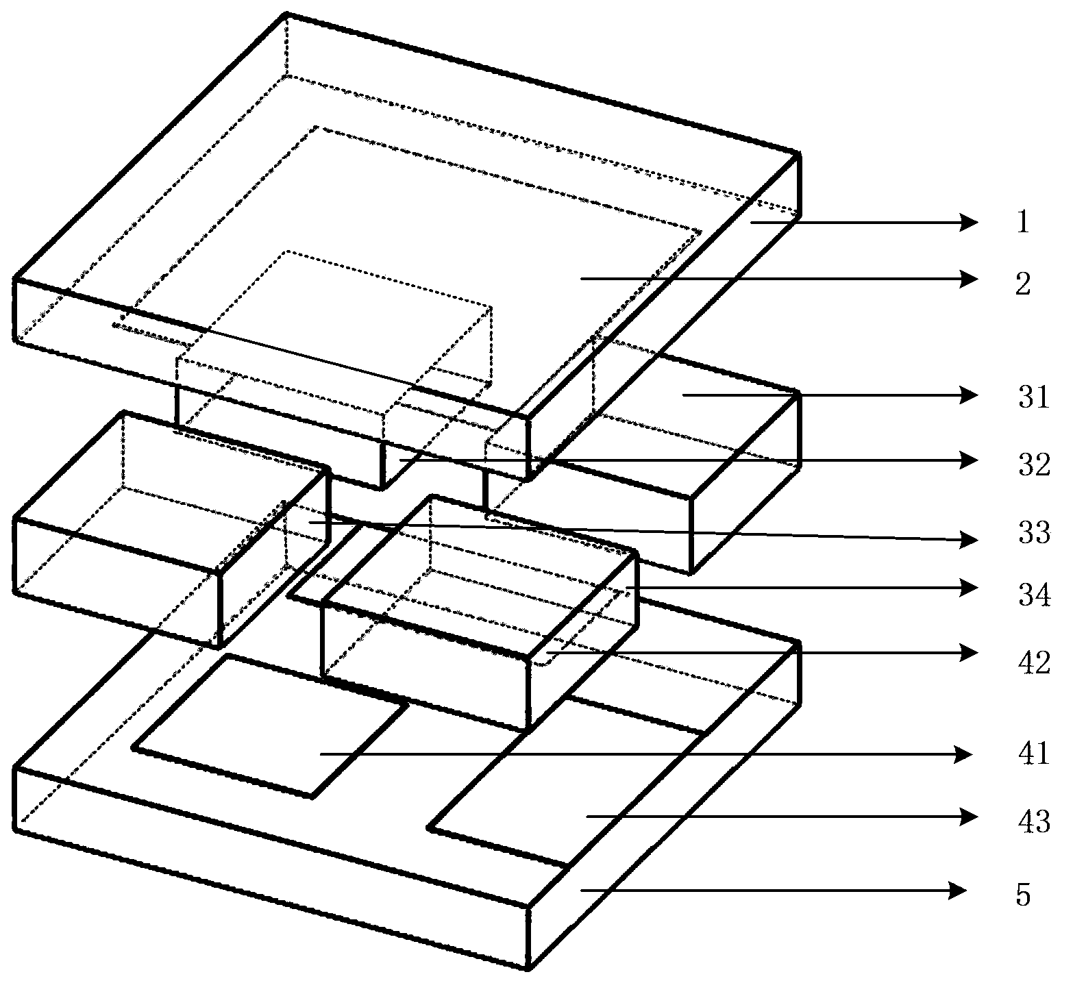 Three-dimensional interface stress sensor