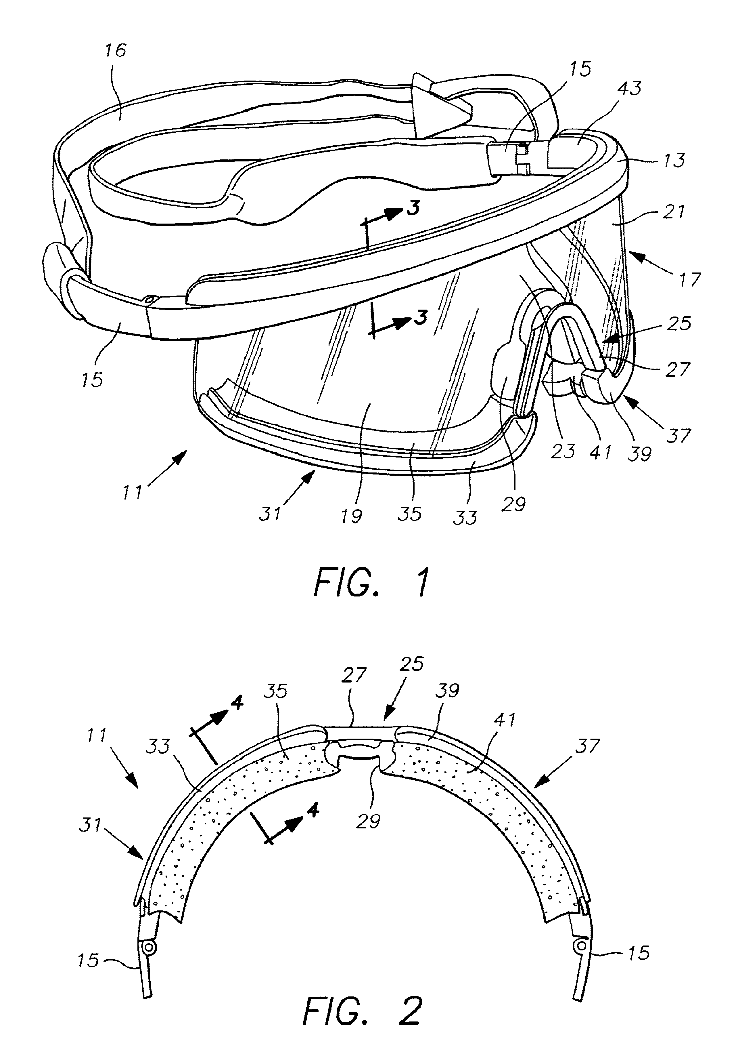 Removable eyewear member