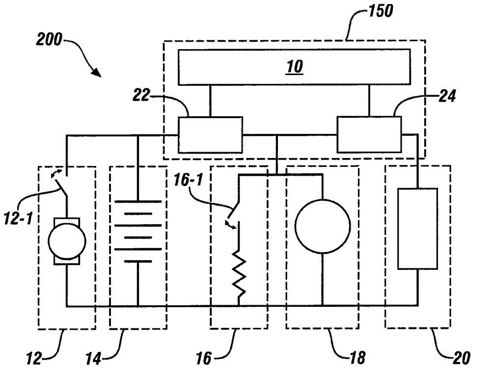 Device and method for vehicle voltage stabilization