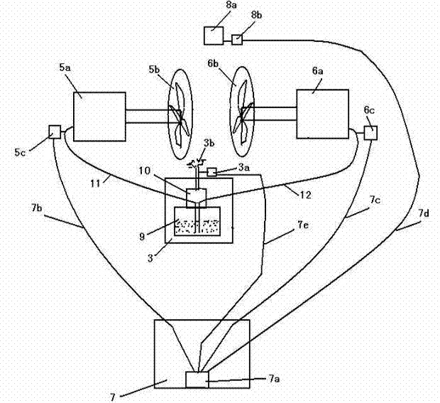 Wireless network real-time differential global positioning system (GPS) positioned flying hot air balloon