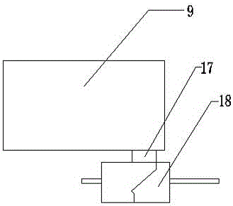 An inner diameter hole punching machine for an adapter