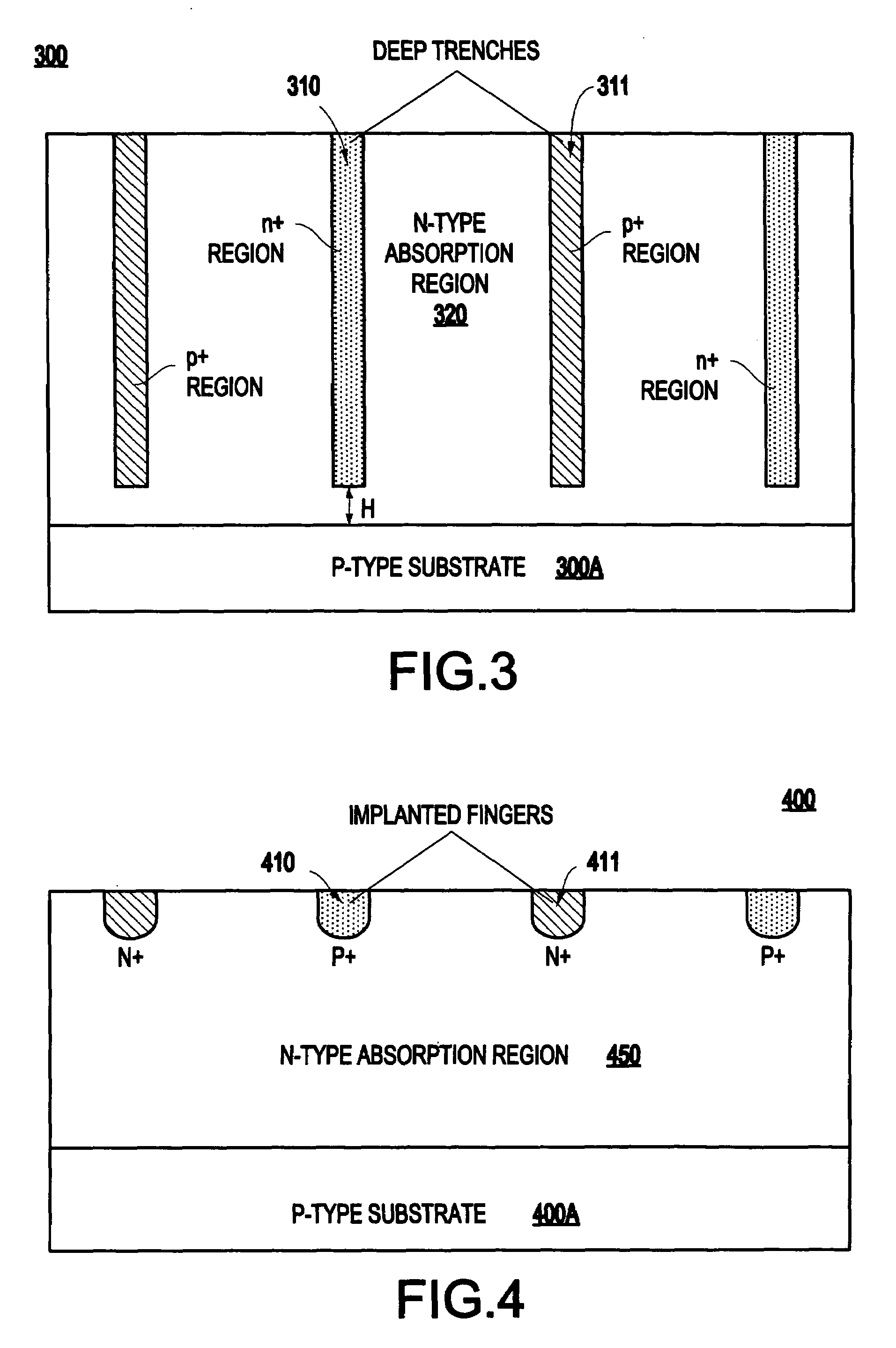 High speed photodiode with a barrier layer for blocking or eliminating slow photonic carriers and method for forming same