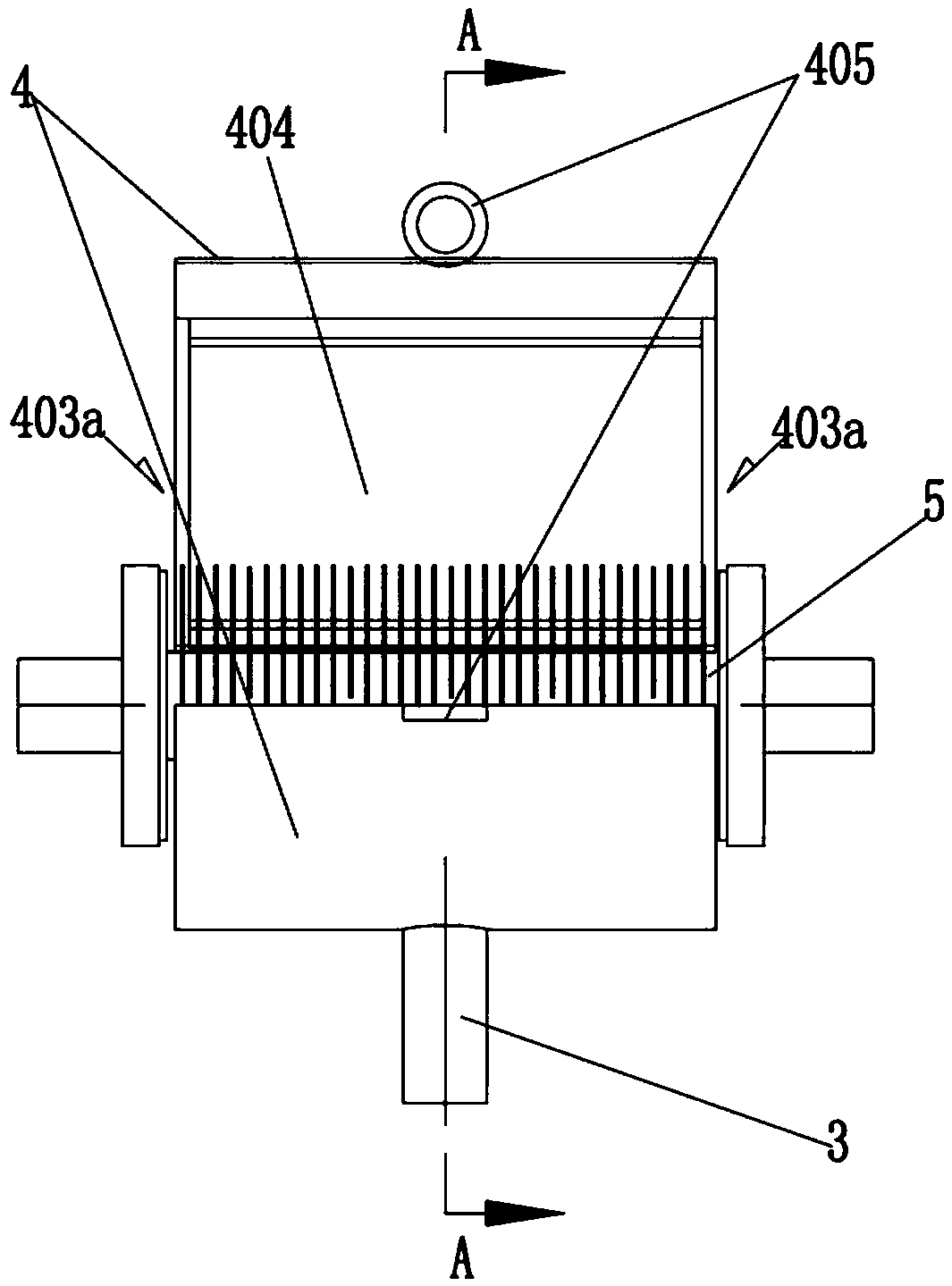 Cooling device of high temperature corrosion medium valve