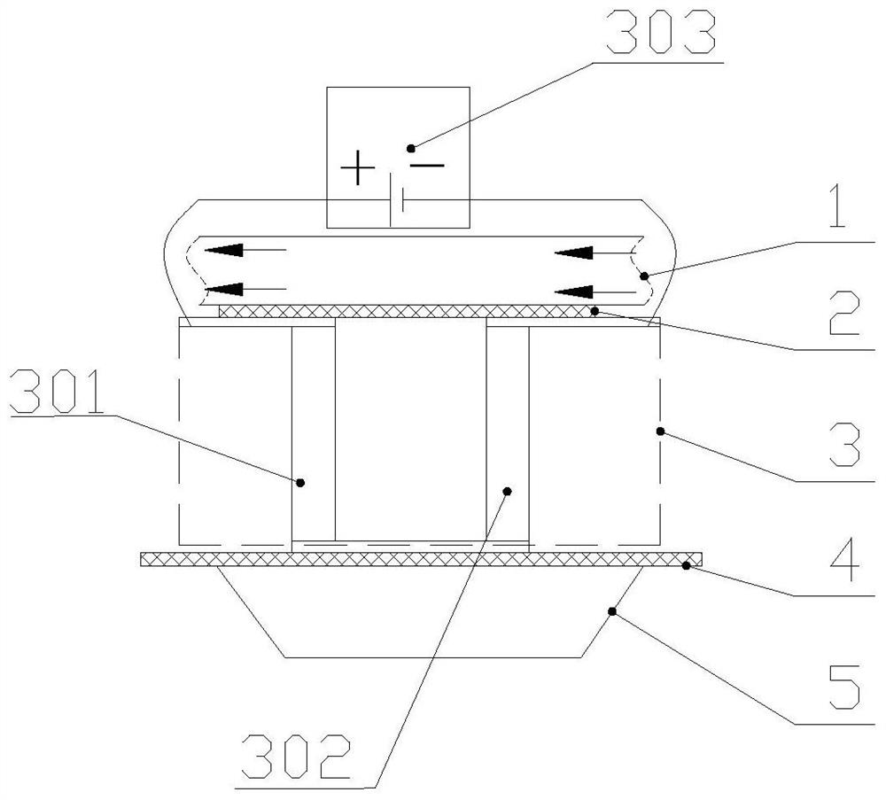 A system and method for recovering thermal radiation energy in an engine compartment