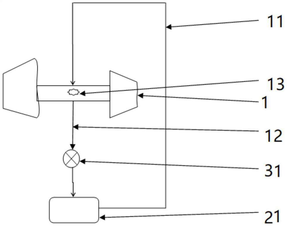 Turbosuperchager forced lubrication and cooling protection device