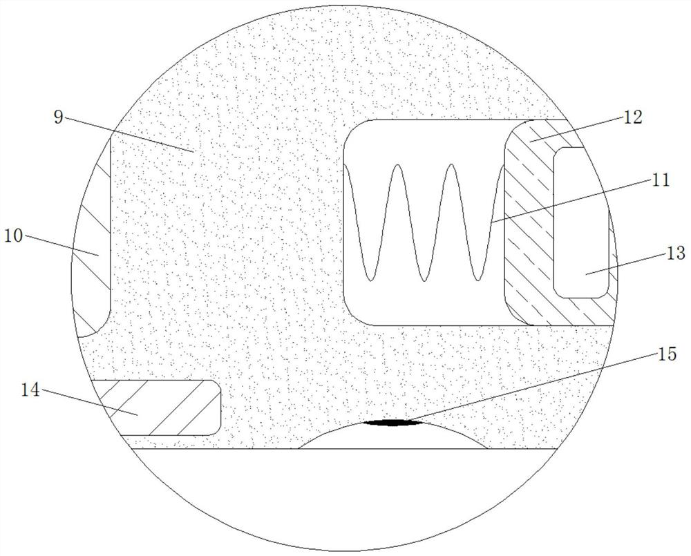 An agricultural irrigation water storage control device based on buoyancy control