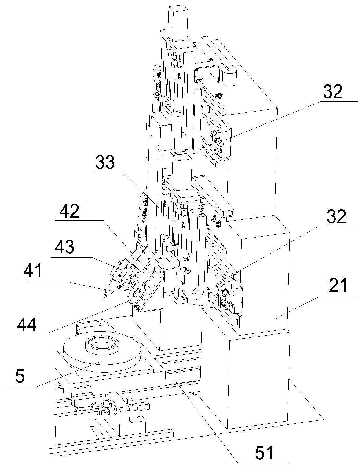 Multi-spray-head cooperative biological printing method