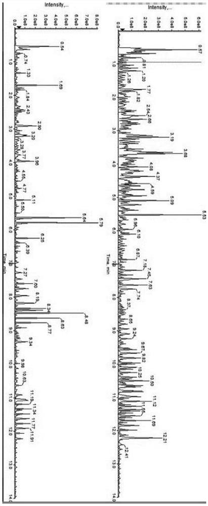 Metabonomics database establishment method and application of Chinese wolfberry tissues