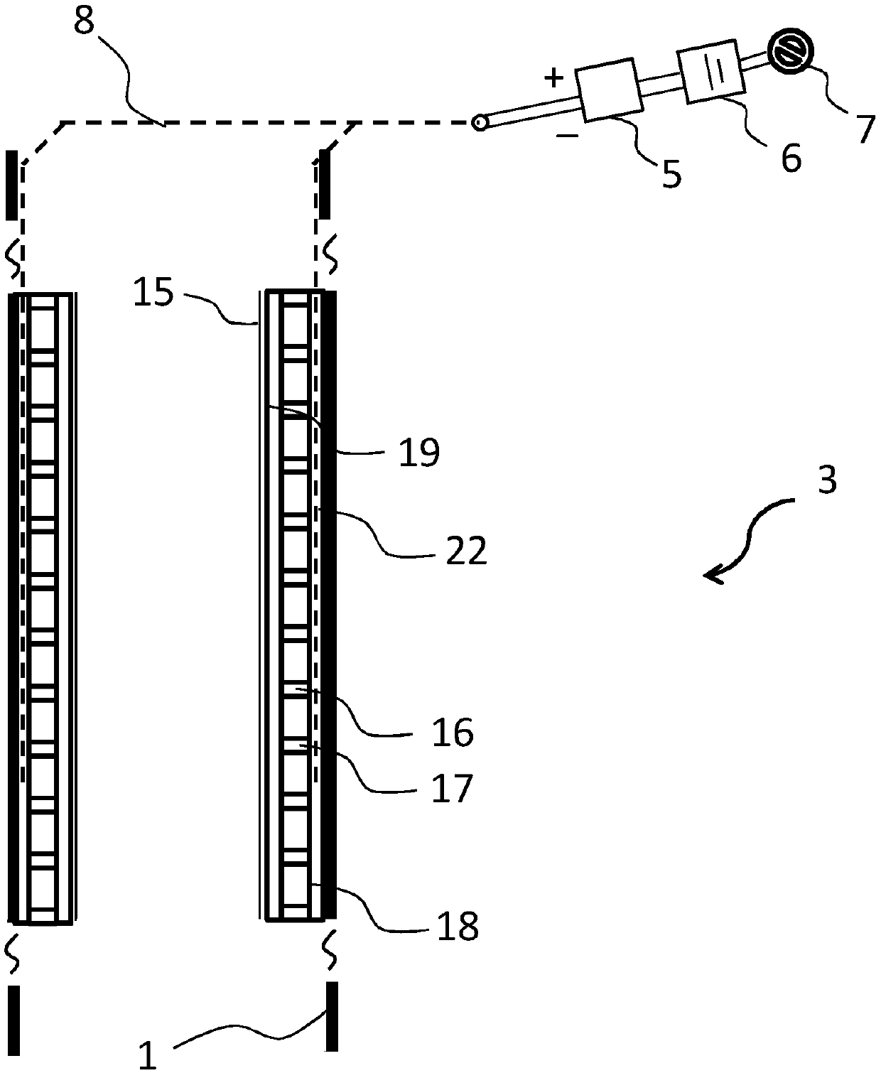 A PCC pile device for combined cooling, heating and power generation and its manufacturing method