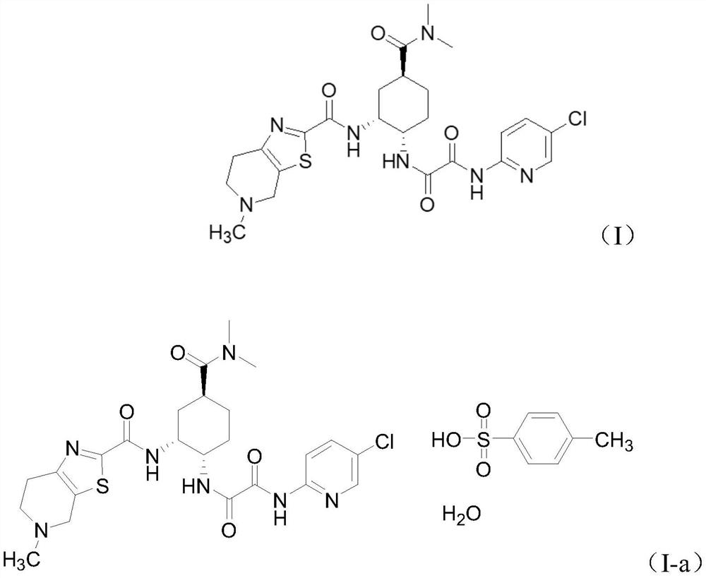 Intermediate for the preparation of edoxaban free base and its preparation method and application