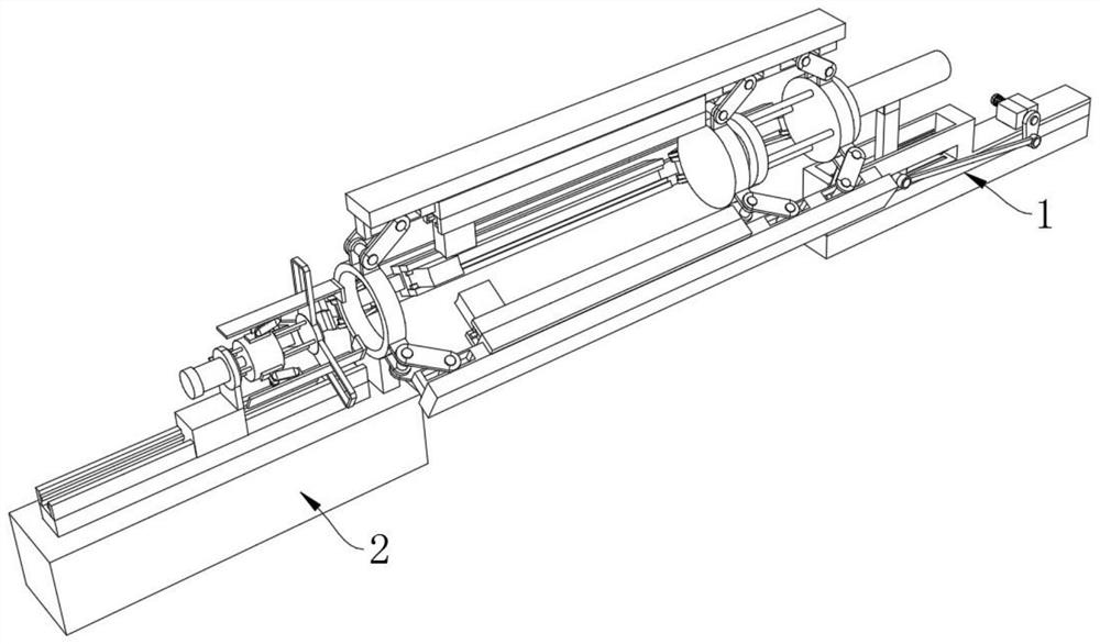 Bearing ring forge piece production device and process