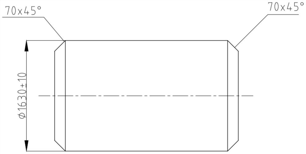 Method for preventing surface cracking in austenitic stainless steel forge piece manufacturing process