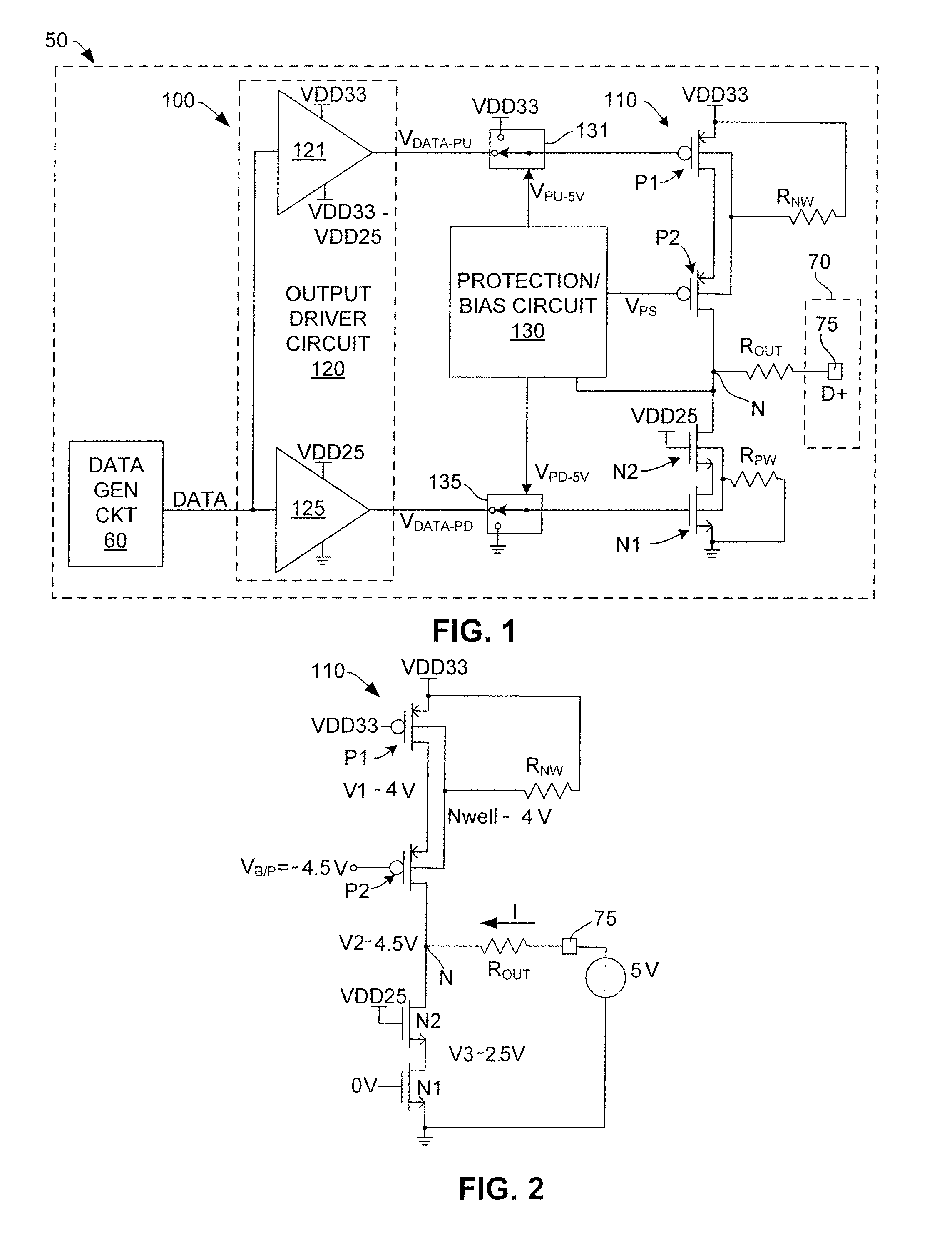 USB 2.0 Transmitter Using Only 2.5 Volt CMOS Devices